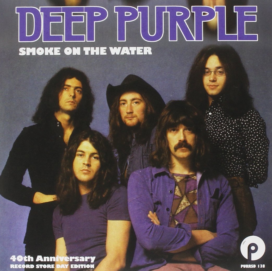 Copertina Disco Vinile 33 giri Smoke on the Water [Singolo 45 giri] di Deep Purple