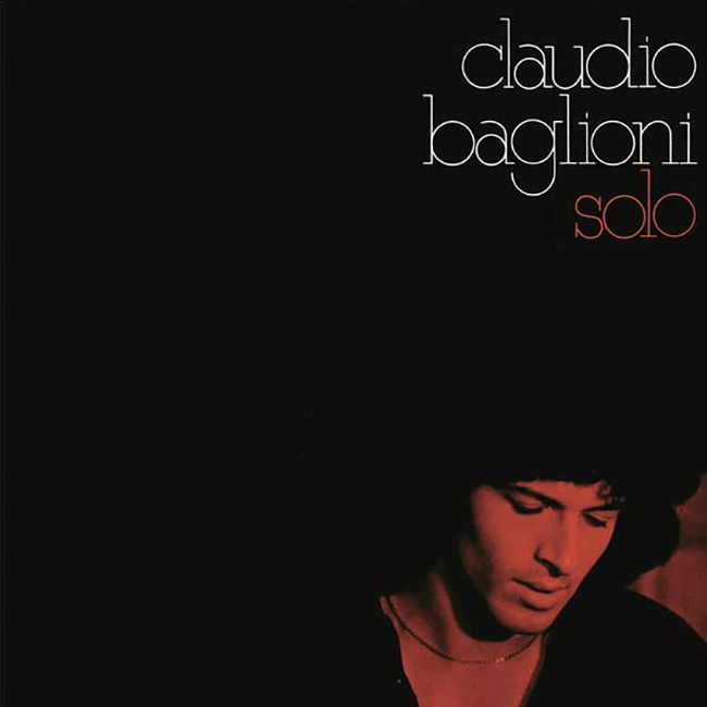 Copertina Vinile 33 giri Solo di Claudio Baglioni
