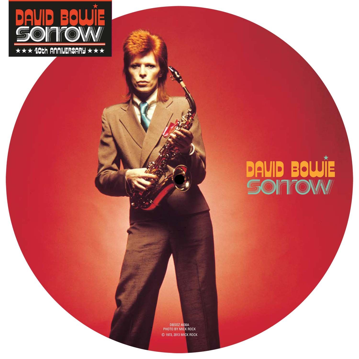 Copertina Disco Vinile 33 giri Sorrow [45 Giri Picture Disc] di David Bowie