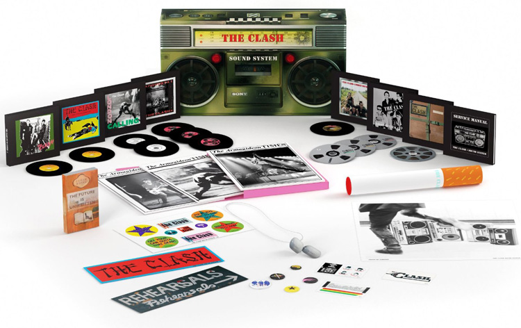 Copertina Disco Vinile 33 giri The Clash Sound System [Cofanetto 11CD+DVD] di The Clash