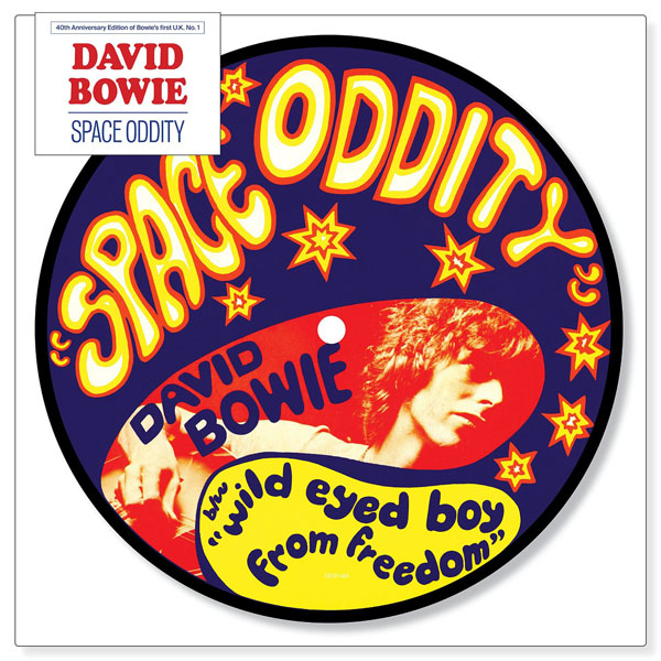 Copertina Disco Vinile 33 giri Space Oddity [Singolo Picture Disc 7"] di David Bowie