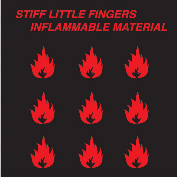 Copertina Disco Vinile 33 giri Inflammable Material di Stiff Little Fingers