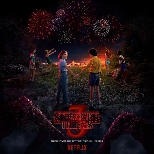 Copertina Vinile 33 giri Stranger Things 3 [Soundtrack 2xLP] di 