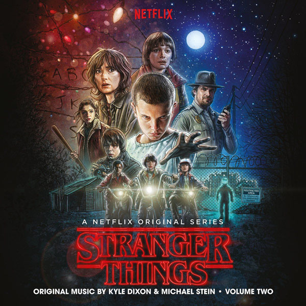 Copertina Disco Vinile 33 giri Stranger Things Vol.2 [Soundtrack 2xLP] di Kyle Dixon & Michael Stein