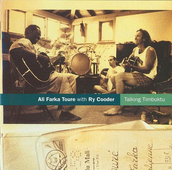 Copertina Disco Vinile 33 giri Talking Timbuktu [2 LP] di Ali Farka Touré