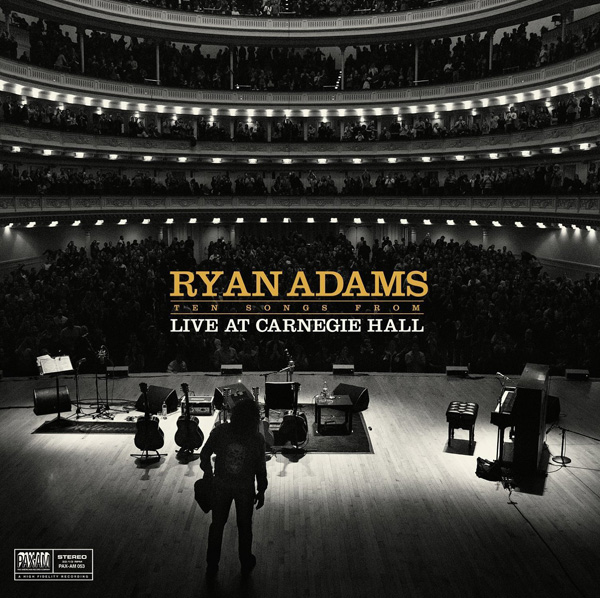 Copertina Disco Vinile 33 giri Ten Songs From - Live At Carnegie Hall di Ryan Adams