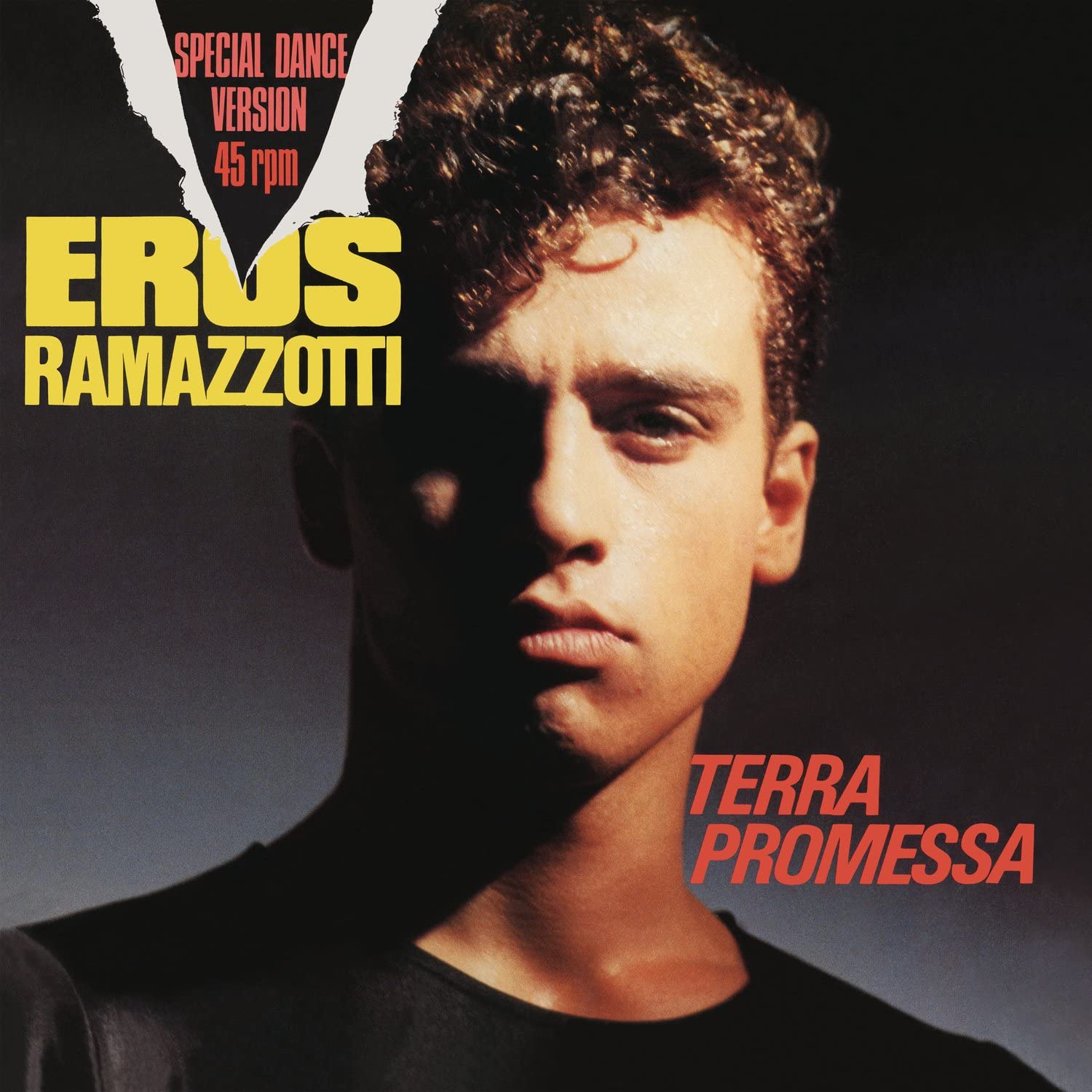 Copertina Vinile 33 giri Terra Promessa 45 Giri di Eros Ramazzotti