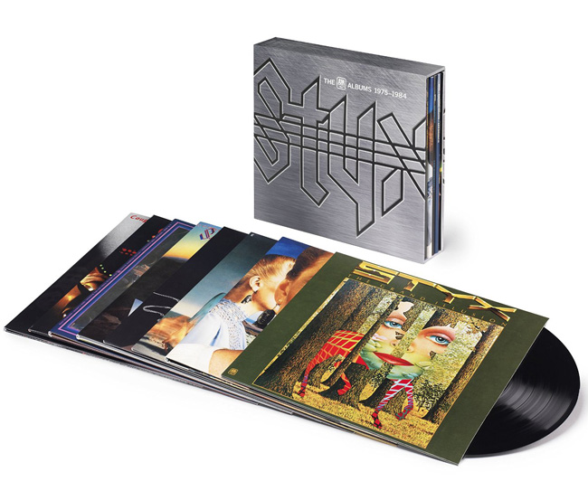Copertina Disco Vinile 33 giri The A&M Years 1975-1984 [Cofanetto 9 LP] di Styx