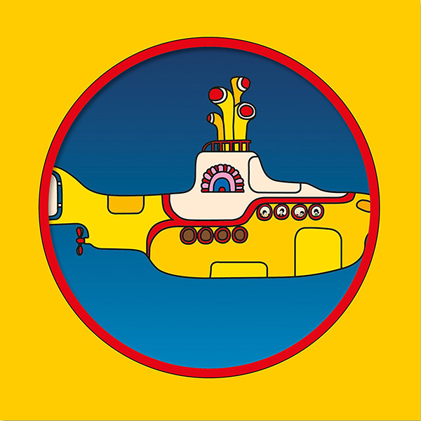 Copertina Vinile 33 giri Yellow Submarine di The Beatles