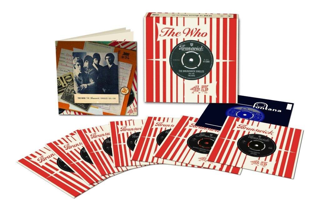 Copertina Disco Vinile 33 giri The Brunswick Singles Vol.1 [Cofanetto 8x45 Giri] di The Who