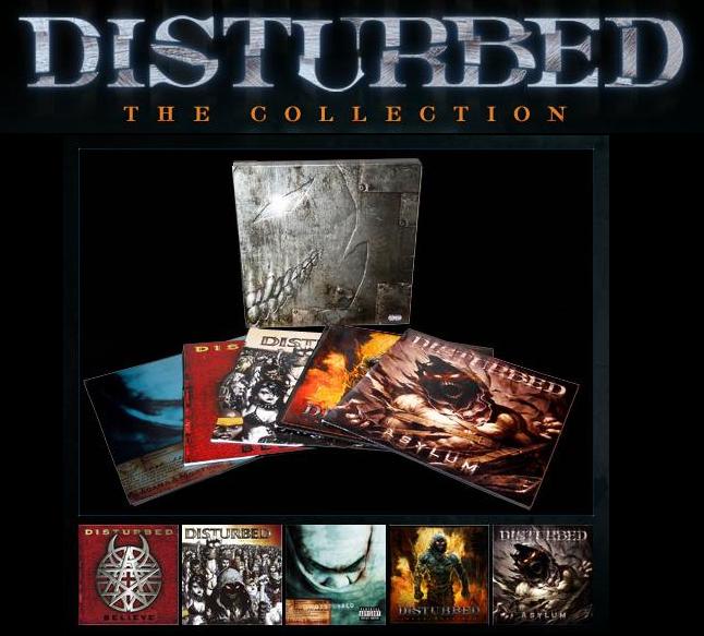 Copertina Disco Vinile 33 giri The Collection [Cofanetto 6xLP] di Disturbed