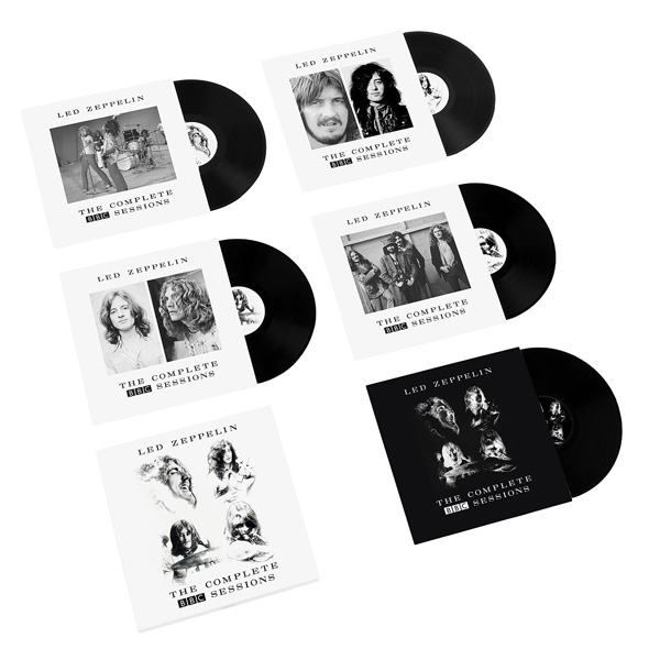 Copertina Disco Vinile 33 giri The Complete BBC Sessions [Cofanetto 5xLP] di Led Zeppelin