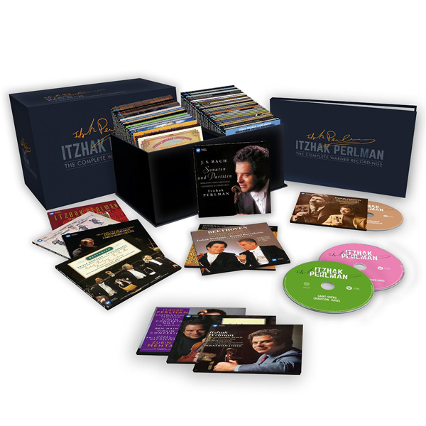 Copertina Disco Vinile 33 giri The Complete Warner Recordings [Cofanetto 77xCD] di Itzhak Perlman