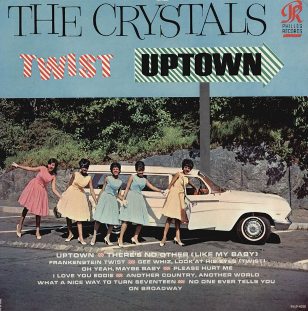 Copertina Disco Vinile 33 giri Twist Uptown di The Crystals
