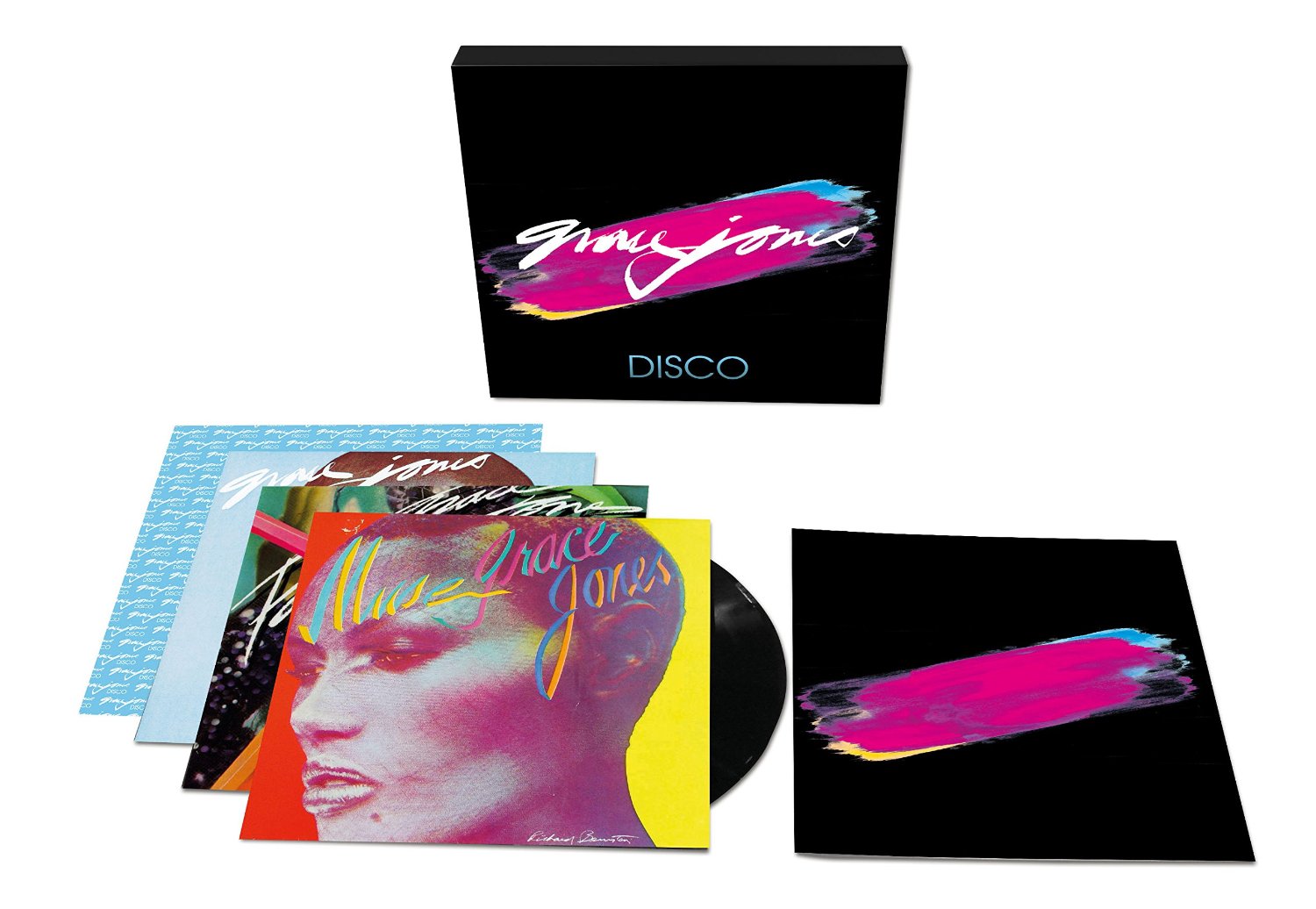 Copertina Disco Vinile 33 giri The Disco Years Trilogy [Cofanetto 4xLP] di Grace Jones