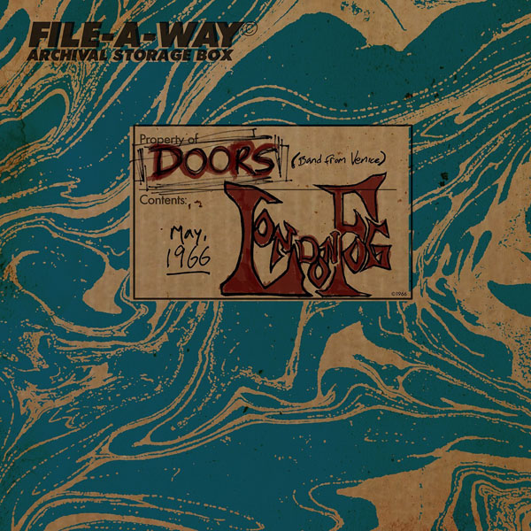 Copertina Disco Vinile 33 giri London Fog 1966 [LP + CD] di The Doors
