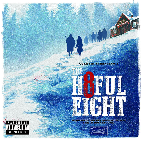 Copertina Disco Vinile 33 giri The Hateful Eight [Soundtrack 2xLP] di Ennio Morricone