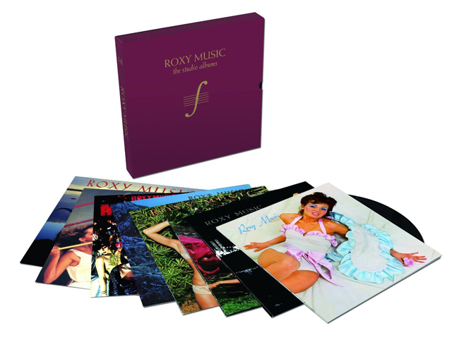 Copertina Disco Vinile 33 giri The Studio Albums [Cofanetto 8xLP] di Roxy Music