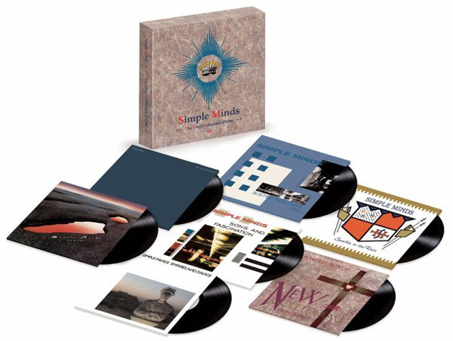 Copertina Disco Vinile 33 giri The Vinyl Collection 1979 - 1985 [Cofanetto 7xLP] di Simple Minds