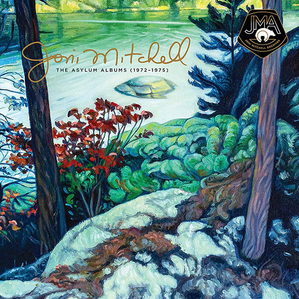 Copertina Vinile 33 giri The Asylum Albums di Joni Mitchell