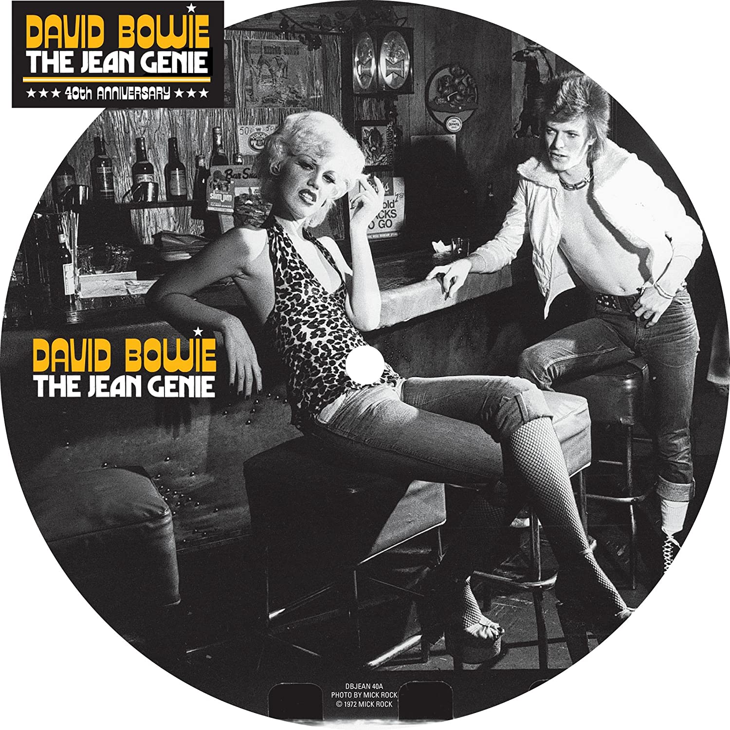 Copertina Vinile 33 giri The Jean Genie Singolo LP di David Bowie