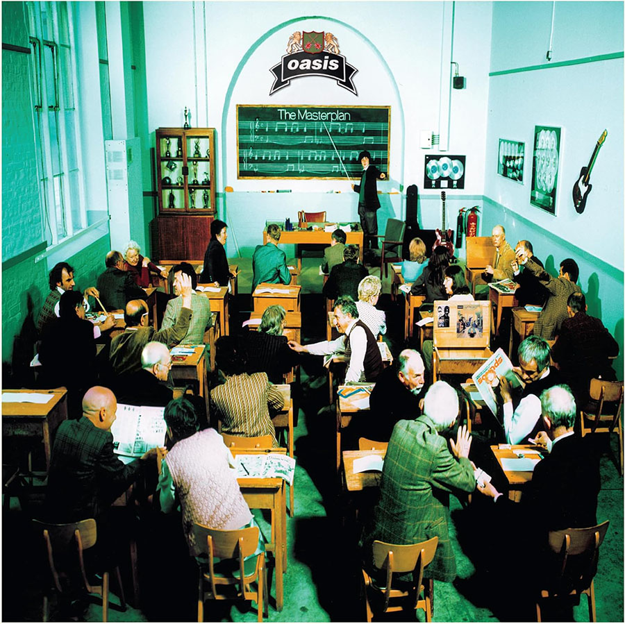 Copertina Vinile 33 giri The Masterplan di Oasis