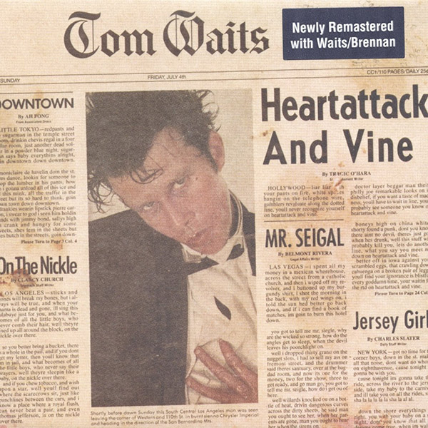 Copertina Vinile 33 giri Heartattack and Vine di Tom Waits