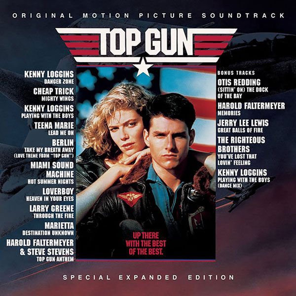 Copertina Disco Vinile 33 giri Top Gun [Soundtrack LP] di Vari Artisti