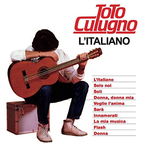 Copertina Disco Vinile 33 giri L'italiano di Toto Cutugno