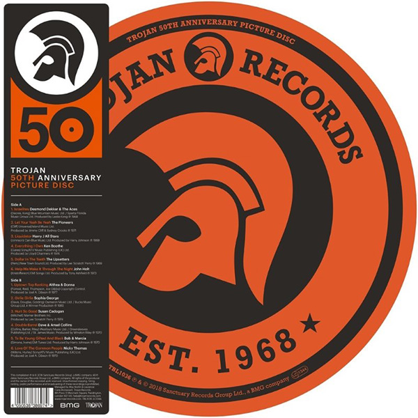 Copertina Vinile 33 giri Trojan 50th Anniversary [Picture Disc] di Artisti Vari