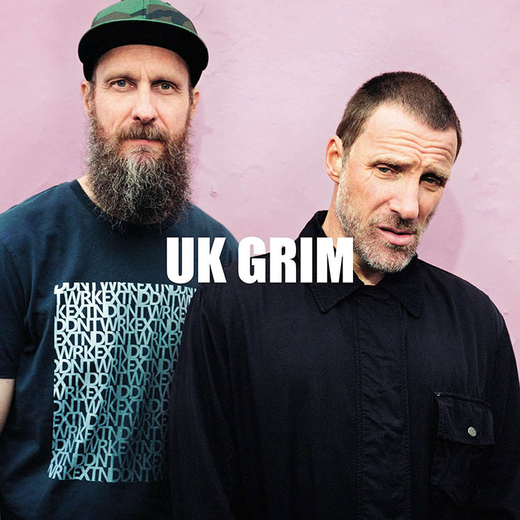 Copertina Vinile 33 giri UK Grim di Sleaford Mods