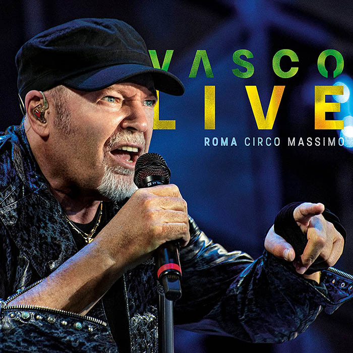 Copertina Vinile 33 giri Vasco Live Roma Circo Massimo di Vasco Rossi