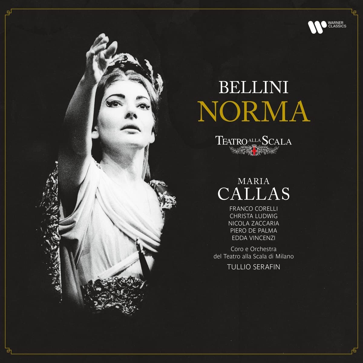 Copertina Vinile 33 giri Bellini: Norma di Maria Callas