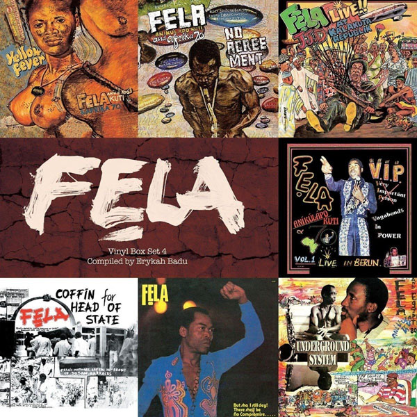 Copertina Vinile 33 giri Vinyl Box Set 4 [Cofanetto 7xLP] di Fela Kuti