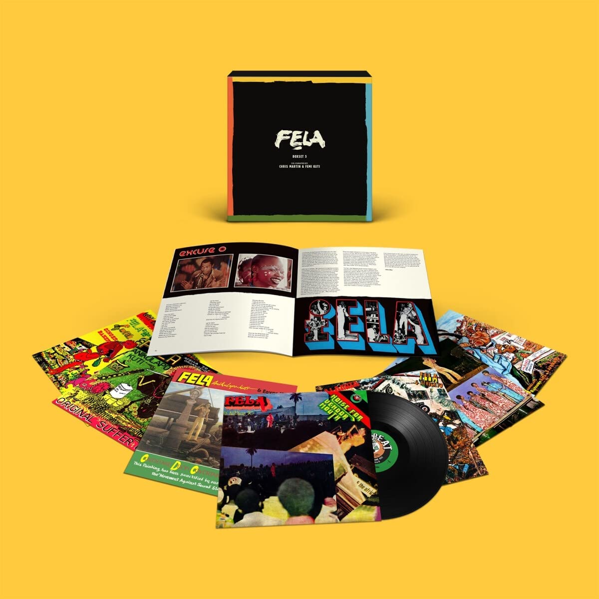 Copertina Vinile 33 giri Vinyl Box Set 5 di Fela Kuti