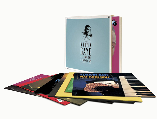 Copertina Disco Vinile 33 giri Volume One 1961-1965 [Cofanetto 7xLP] di Marvin Gaye