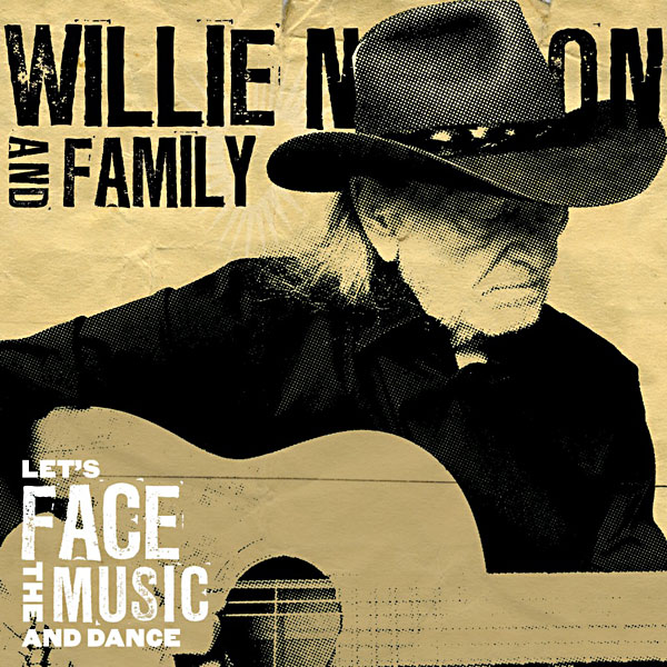 Copertina Disco Vinile 33 giri Let's Face The Music And Dance  di Willie Nelson