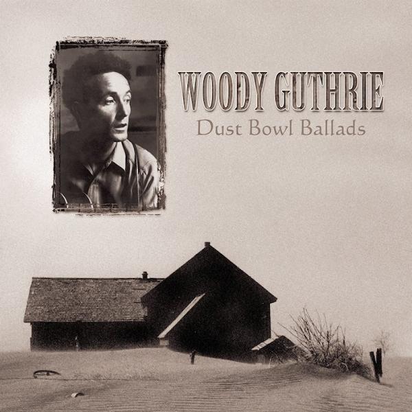 Copertina Disco Vinile 33 giri Dust Bowl Ballads di Woody Guthrie