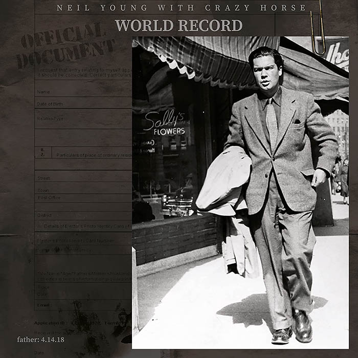 Copertina Vinile 33 giri World Record di Neil Young