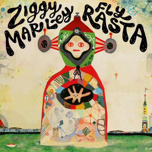 Copertina Disco Vinile 33 giri Fly Rasta di Ziggy Marley