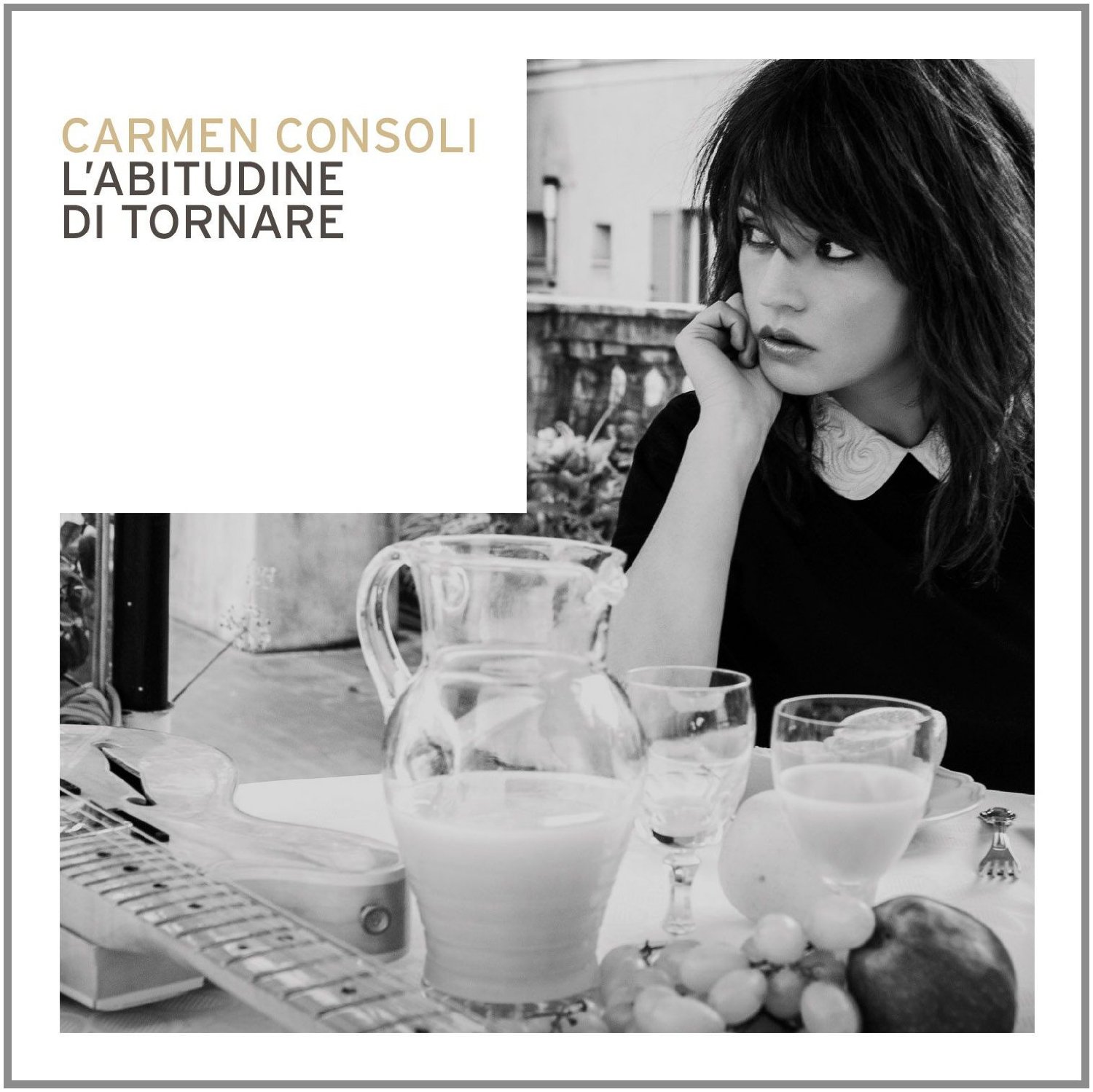 Copertina Disco Vinile 33 giri L'abitudine di Tornare di Carmen Consoli