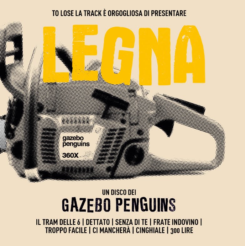 Copertina Disco Vinile 33 giri Legna di Gazebo Penguins