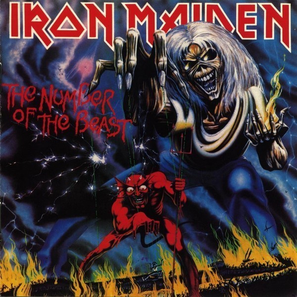 Copertina Disco Vinile 33 giri The Number of the Beast di Iron Maiden