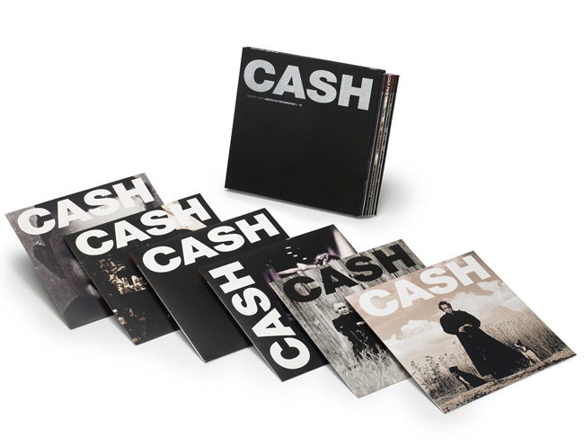 Copertina Disco Vinile 33 giri American Recordings I-VI Box Set [Cofanetto 7xLP] di Johnny Cash