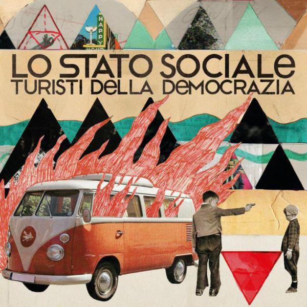 Copertina Disco Vinile 33 giri Turisti della Democrazia [2 LP] di Lo Stato Sociale