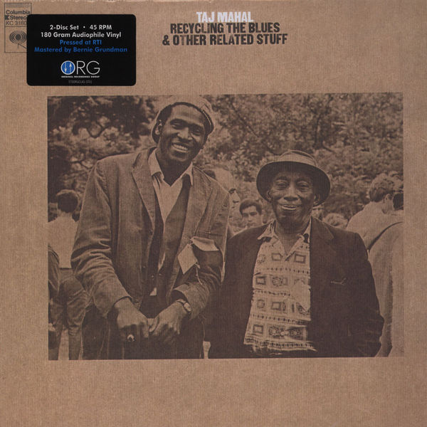 Copertina Disco Vinile 33 giri Recycling The Blues & Other Related Stuff [2 LP] di Taj Mahal