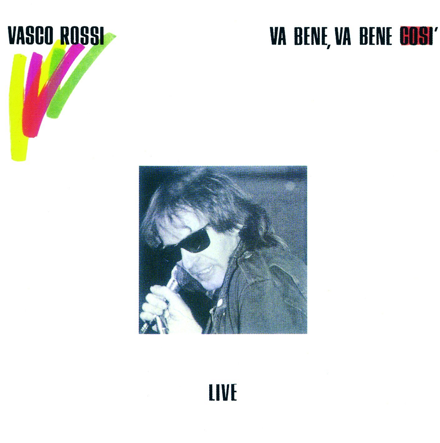 Copertina Disco Vinile 33 giri Va Bene, 
Va Bene Così di Vasco Rossi