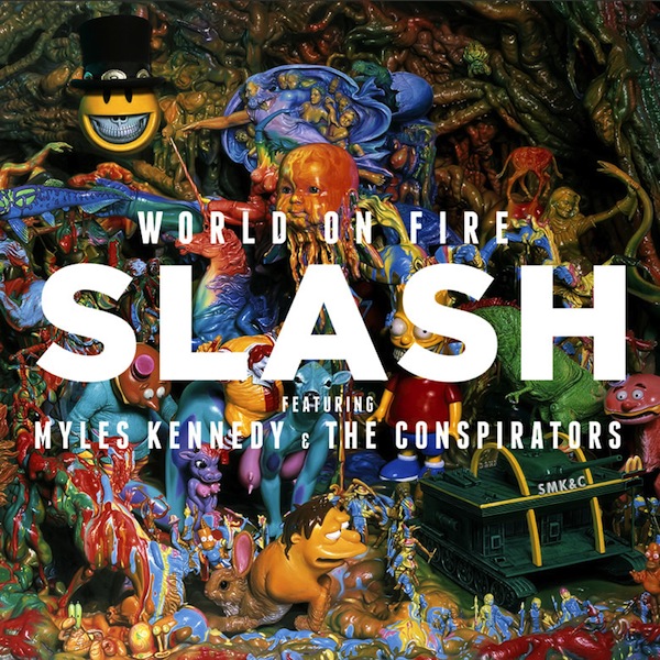 Copertina Disco Vinile 33 giri World On Fire [2 LP] di Slash