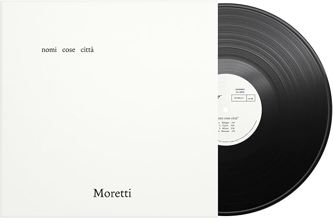 Copertina Vinile 33 giri Nomi Cose Città di Moretti