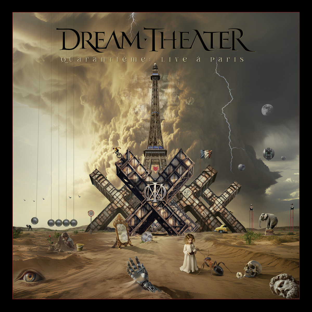 Copertina Vinile 33 giri Quarantième: Live à Paris di Dream Theater